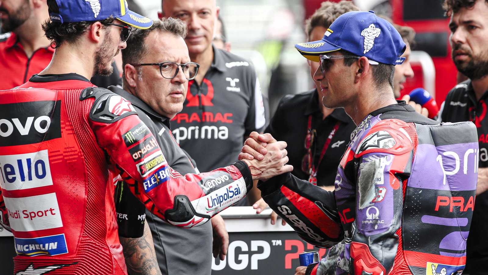 Francesco Bagnaia, Jorge Martin, 2024 Thai MotoGP