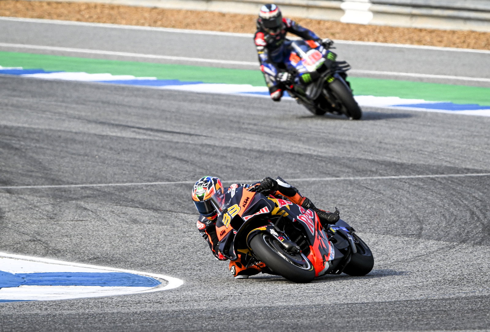 Brad Binder, Fabio Quartararo, 2024 Thai MotoGP Sprint