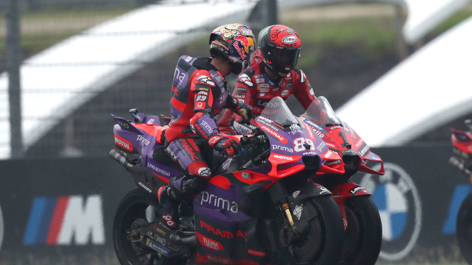 Jorge Martin, Francesco Bagnaia, 2024 Thai MotoGP