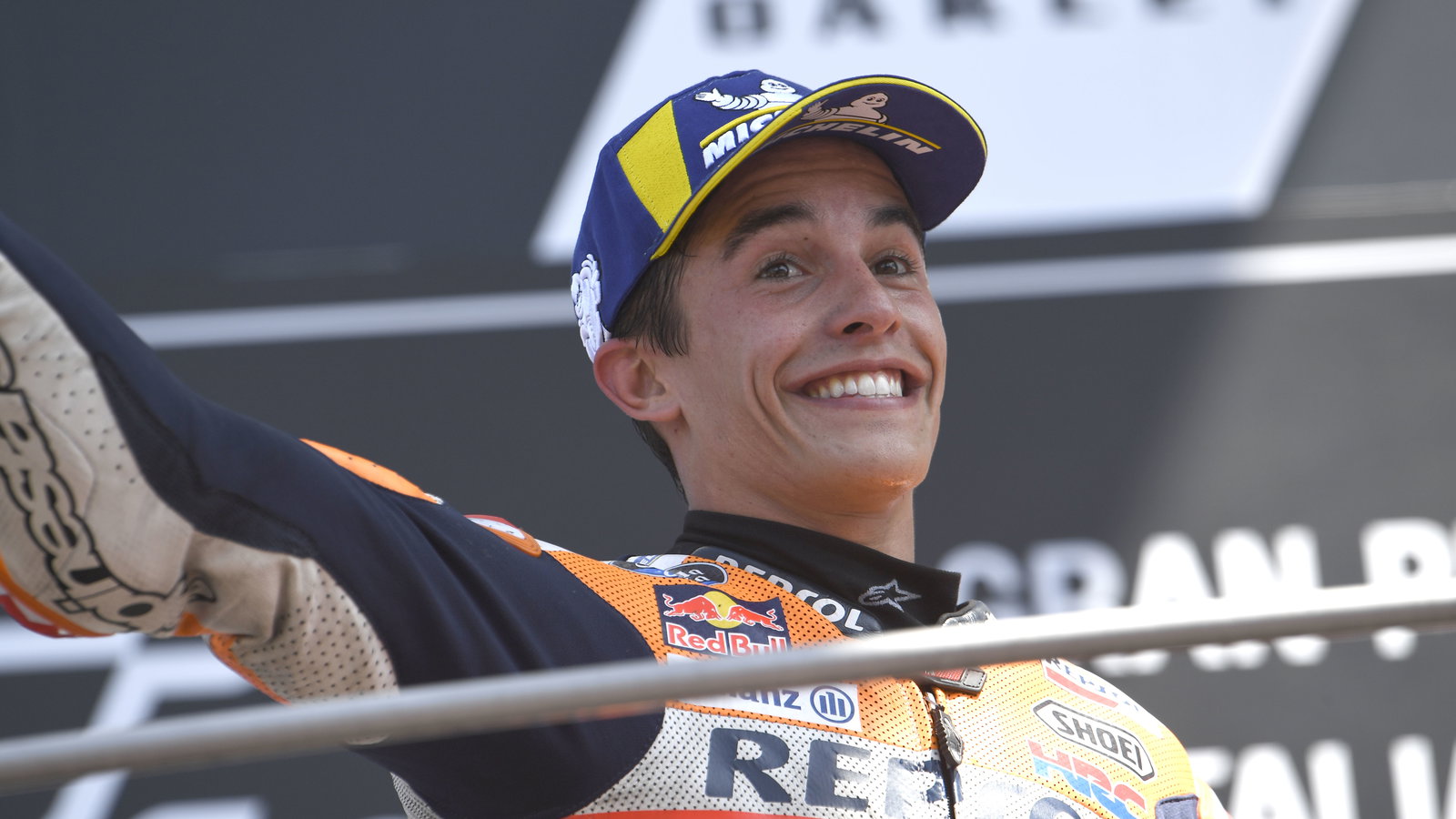 Marc Marquez in 2019 at Mugello