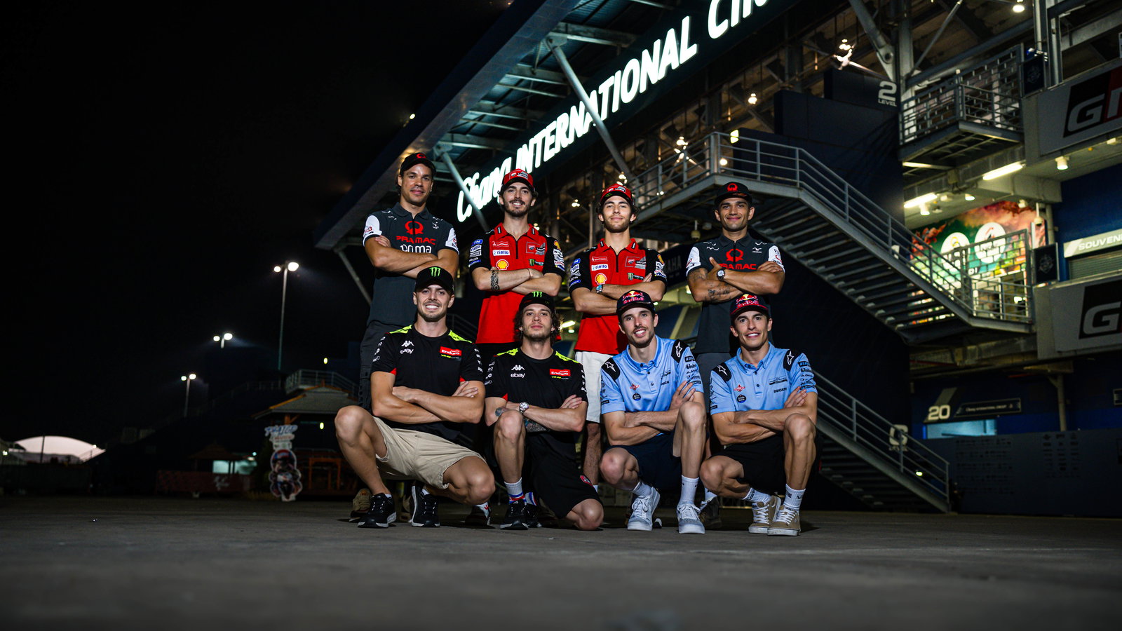 Ducati MotoGP riders, 2024 Thai MotoGP