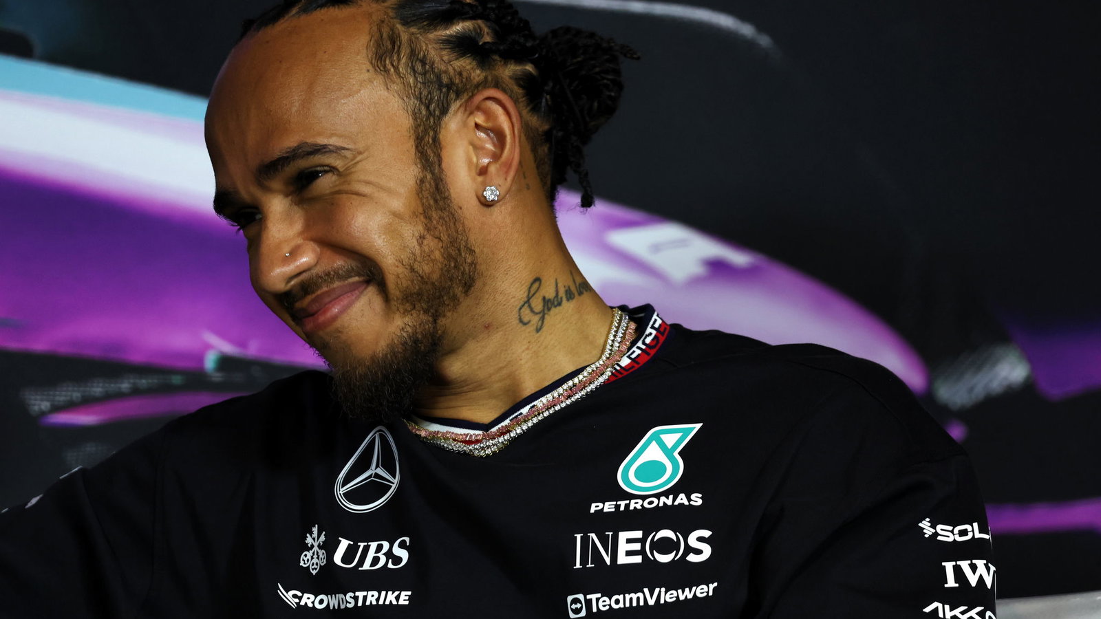 Kamala Harris is a big Lewis Hamilton fan