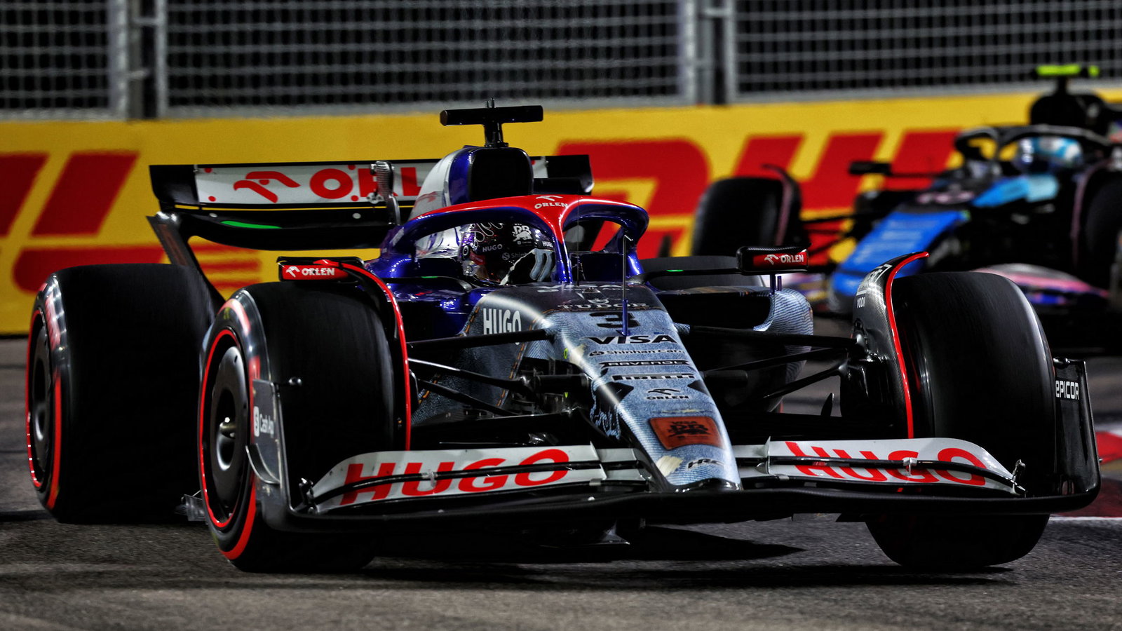 Daniel Ricciardo set the fastest lap in Singapore