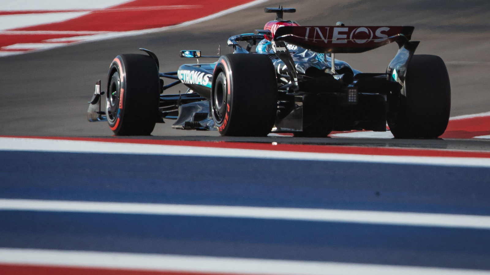 Mercedes on track in Austin