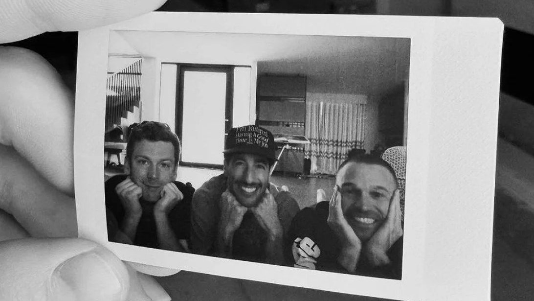 Daniel Ricciardo alongside Adam Cianciarulo