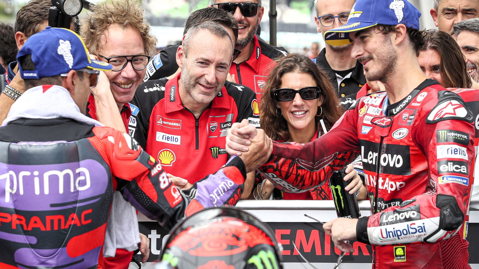 Francesco Bagnaia, Jorge Martin, qualifying, 2024 Malaysian MotoGP