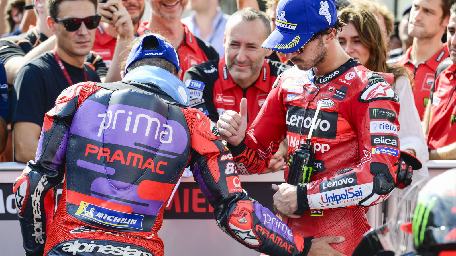 Jorge Martin, Francesco Bagnaia, MotoGP 2024