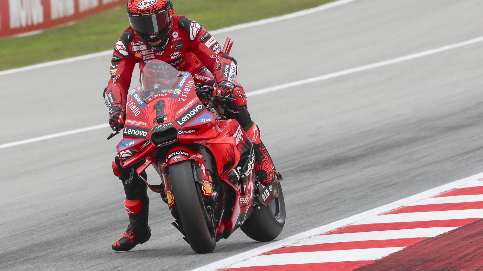 Francesco Bagnaia, 2024 MotoGP Solidarity Grand Prix. Credit: Gold and Goose.