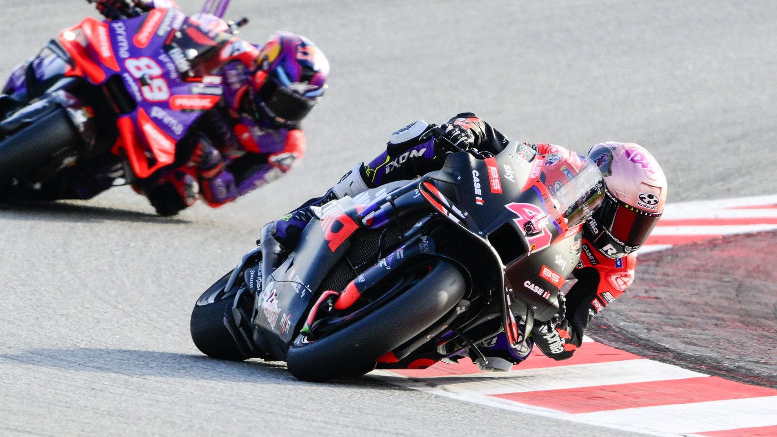 Aleix Espargaro, Jorge Martin, 2024 Solidarity Barcelona MotoGP