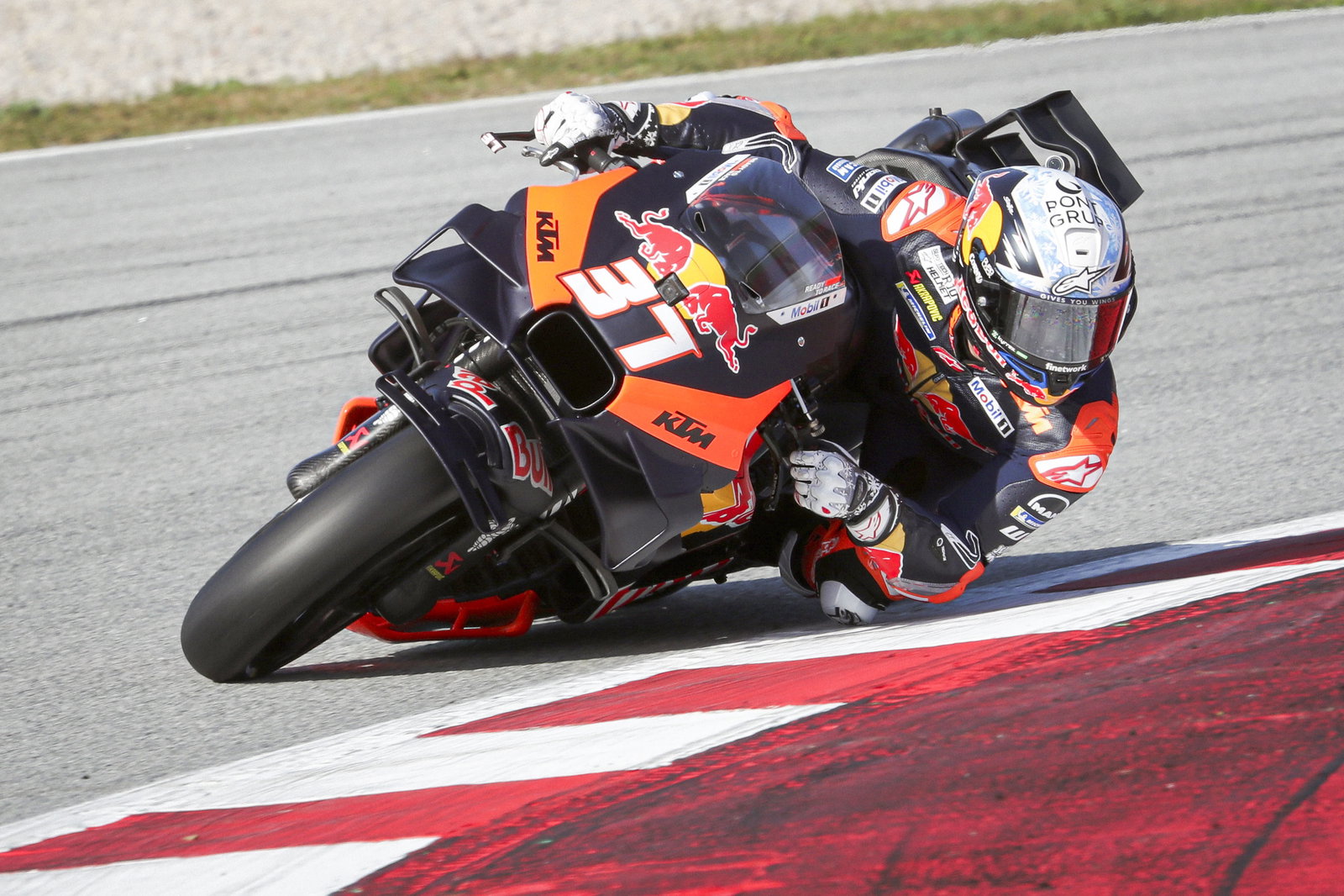 Pedro Acosta, 2024 MotoGP Barcelona Test. Credit: Gold and Goose.
