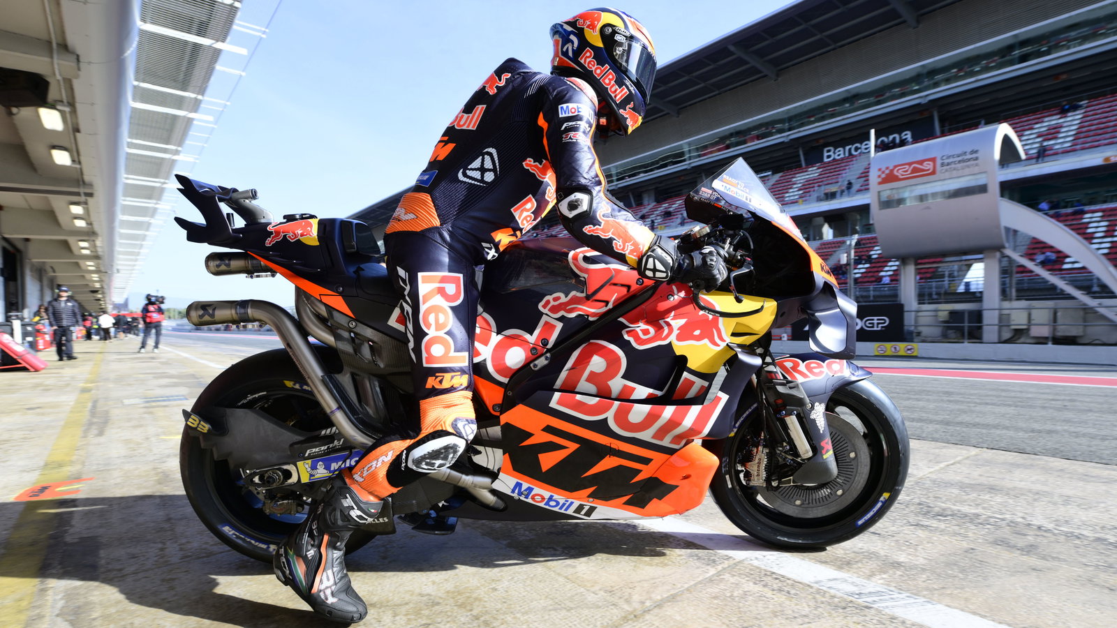 Brad Binder, KTM Factory Racing, 2024 Barcelona MotoGP test