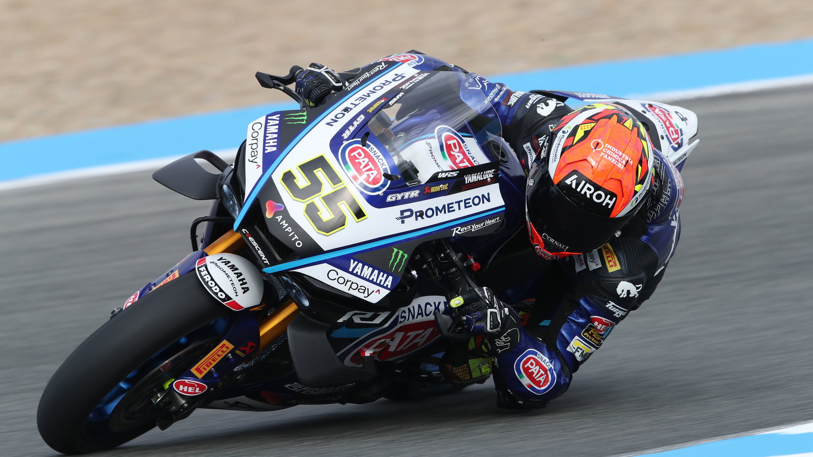 Andrea Locatelli, 2024 Jerez WorldSBK Test. Credit: Gold and Goose.