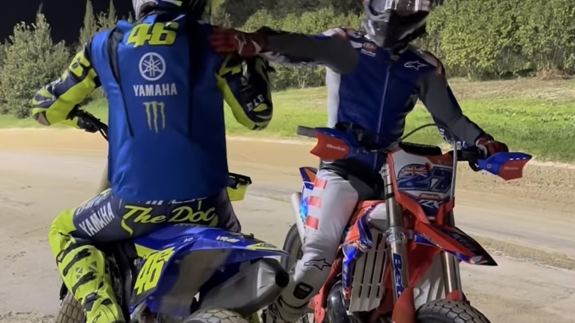 Casey Stoner, Valentino Rossi, Tavullia 2024