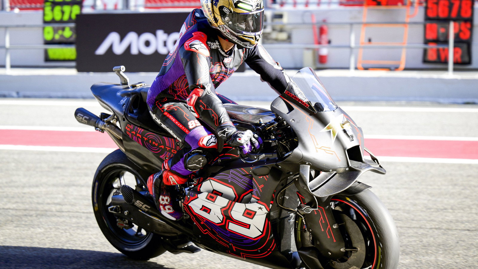 Jorge Martin, Barcelona MotoGP Test