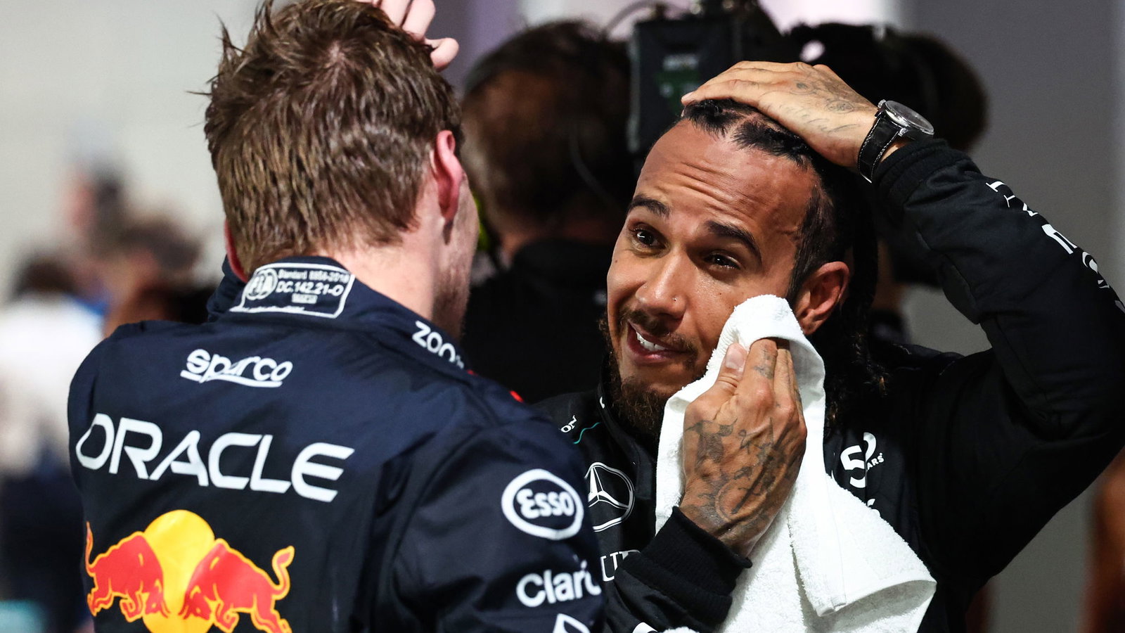 Verstappen, Hamilton 