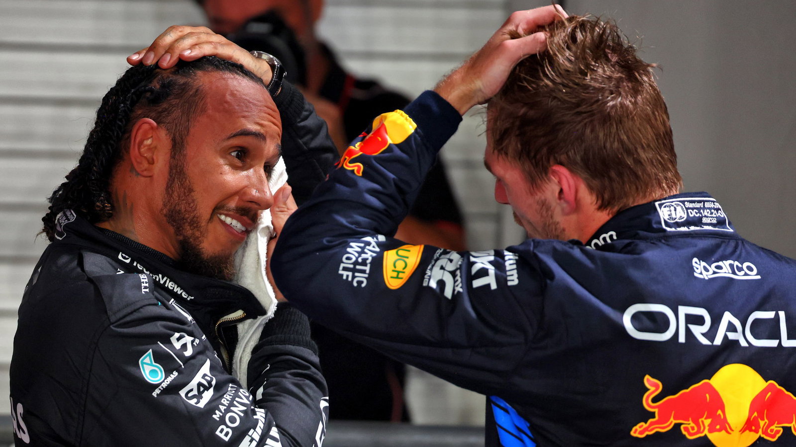 Lewis Hamilton, Max Verstappen