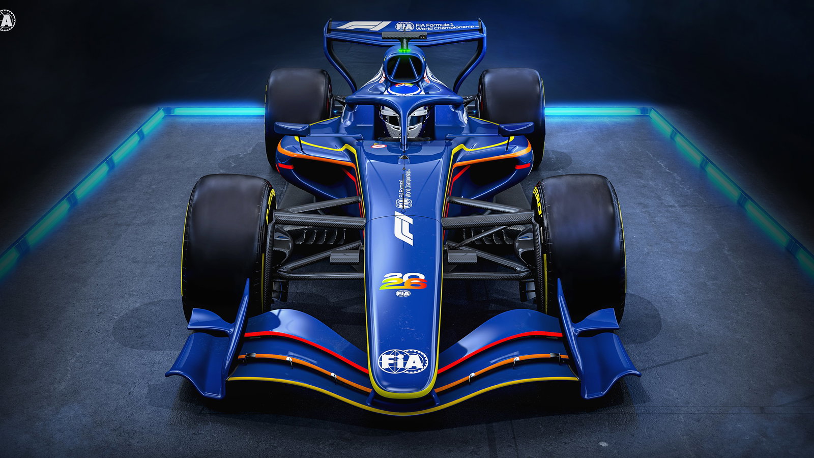 The FIA's new F1 2026 car concept renders 