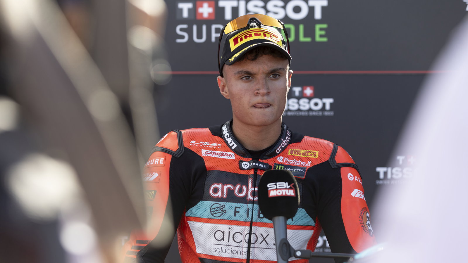 Adrian Huertas, 2024 Aragon WolrdSBK, Supersport. Credit: Gold and Goose.