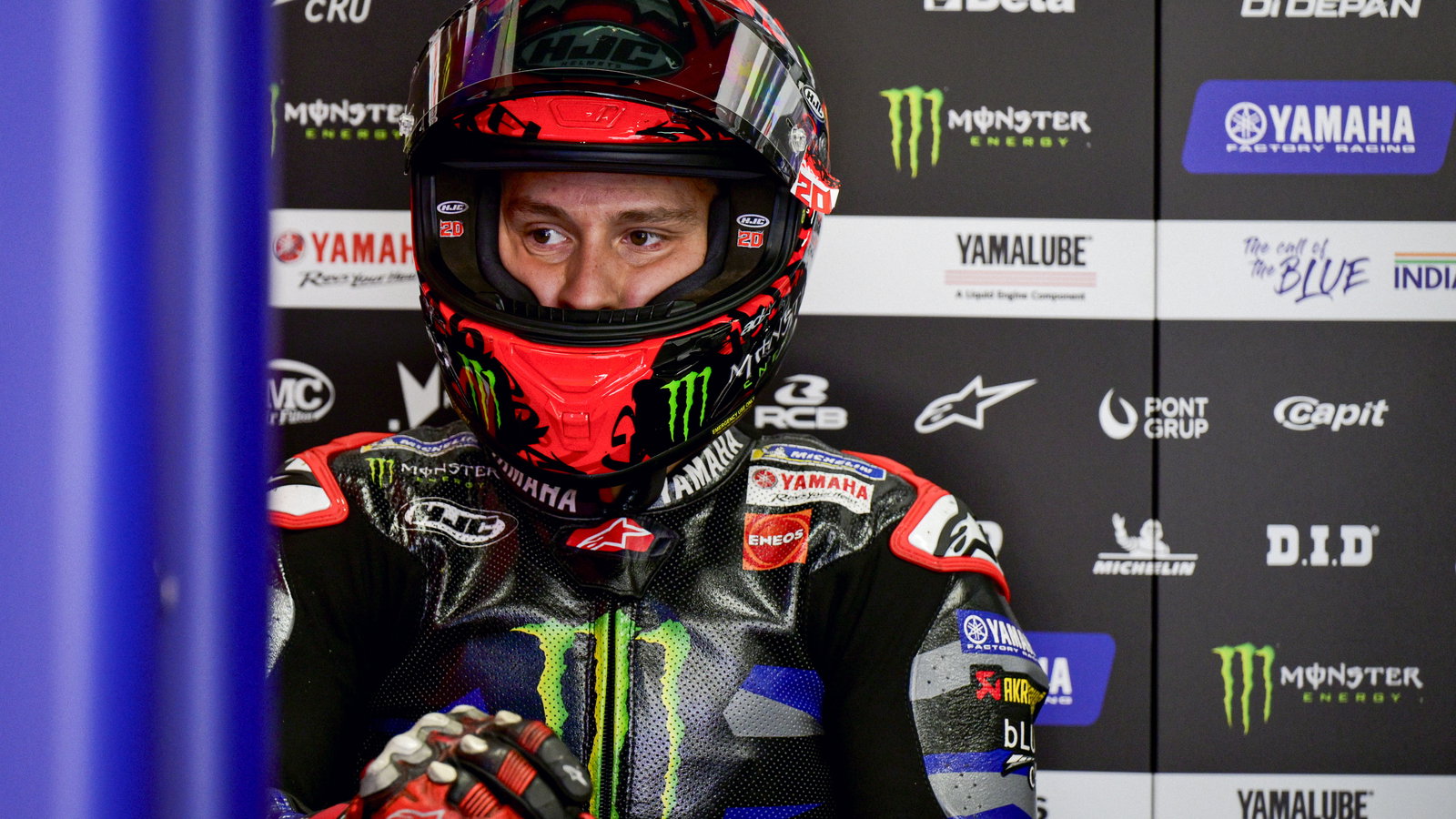 Fabio Quartararo, 2024 MotoGP Barcelona test. Credit: Gold and Goose.