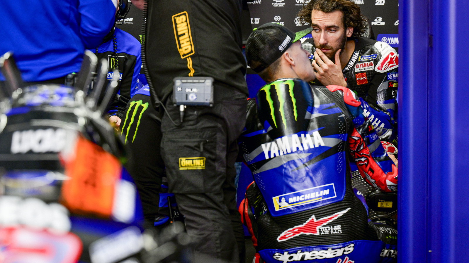 Alex Rins, Yamaha Factory Racing, 2024 Barcelona MotoGP test