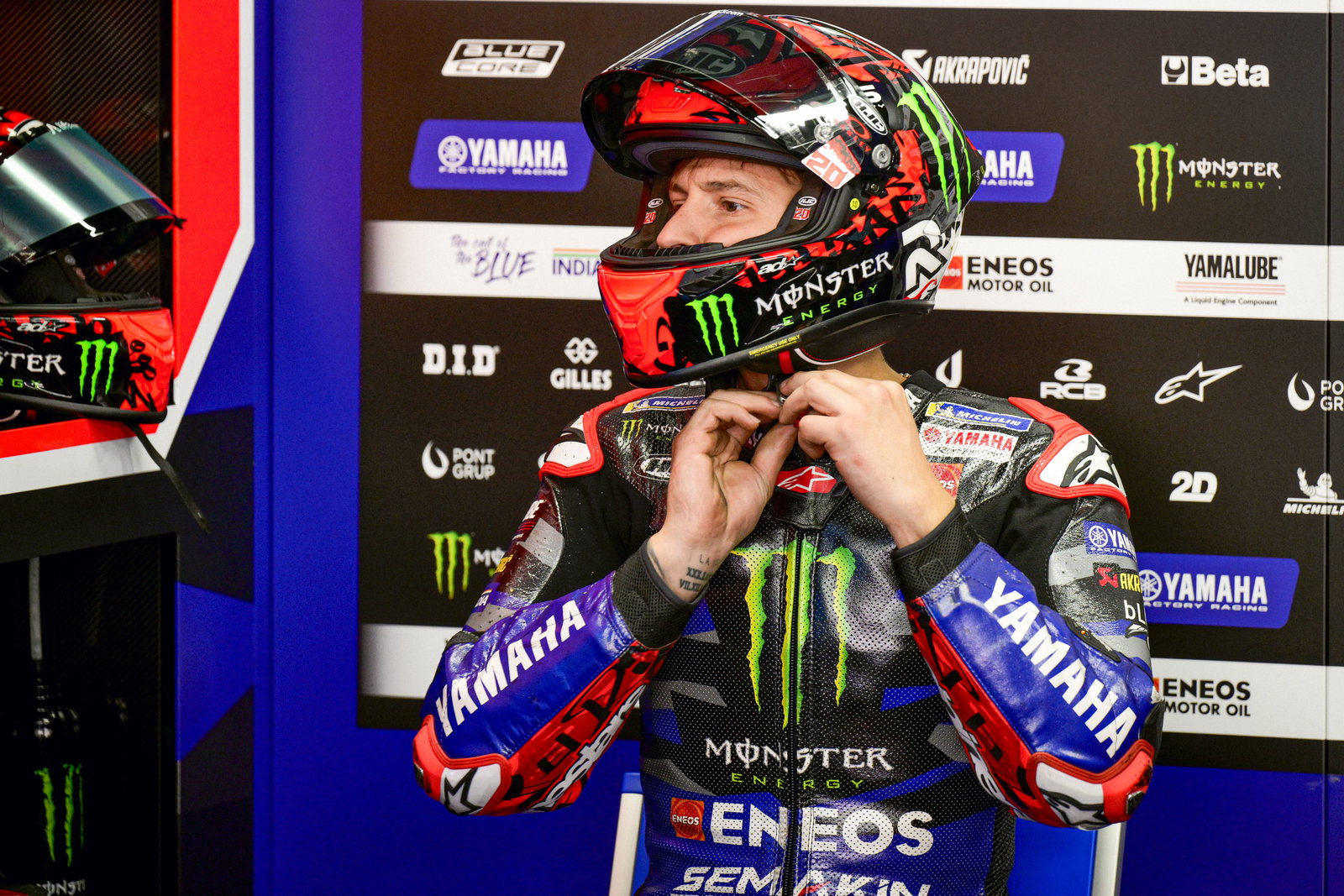 Fabio Quartararo, Yamaha Factory Racing, 2024 Barcelona MotoGP test