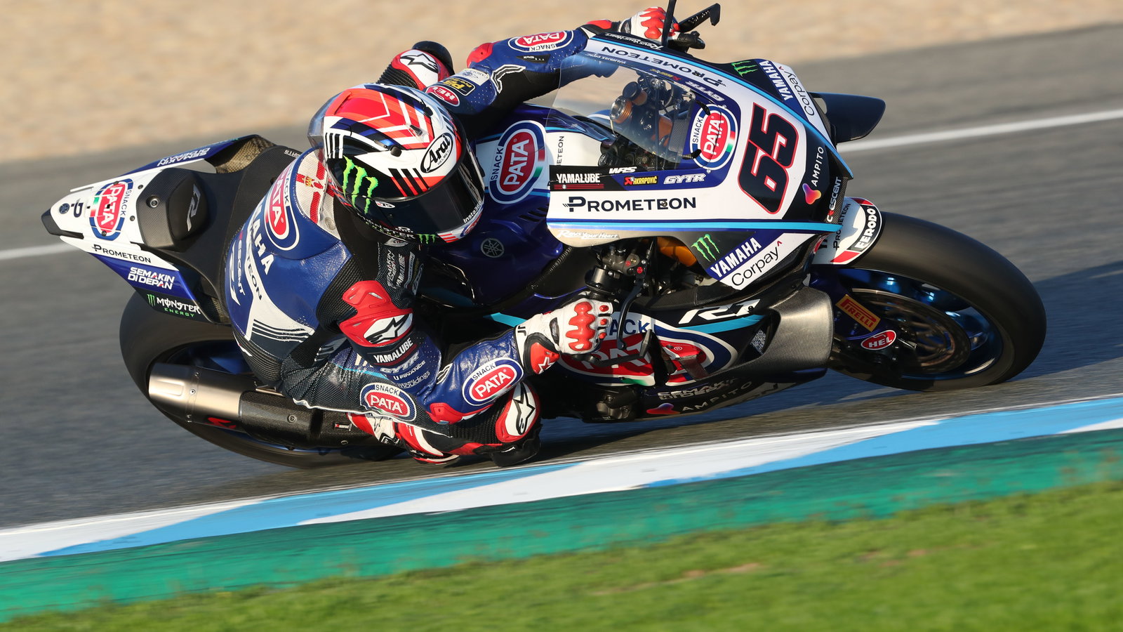 Jonathan Rea, Yamaha World Superbike team, Jerez test 2024