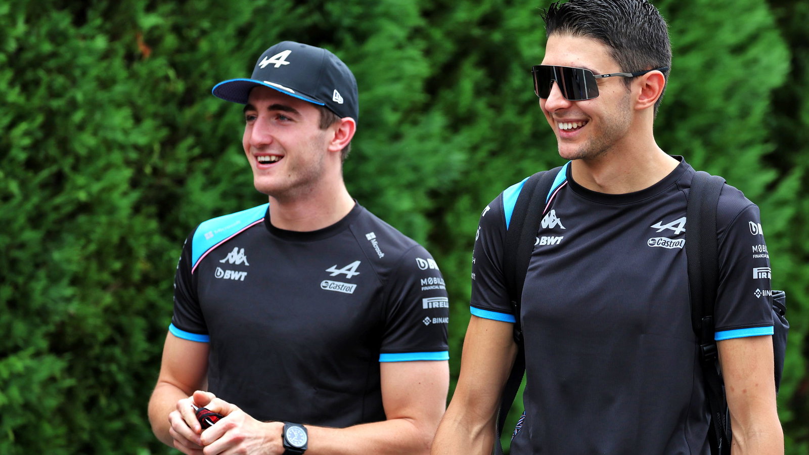 Jack Doohan and Esteban Ocon 