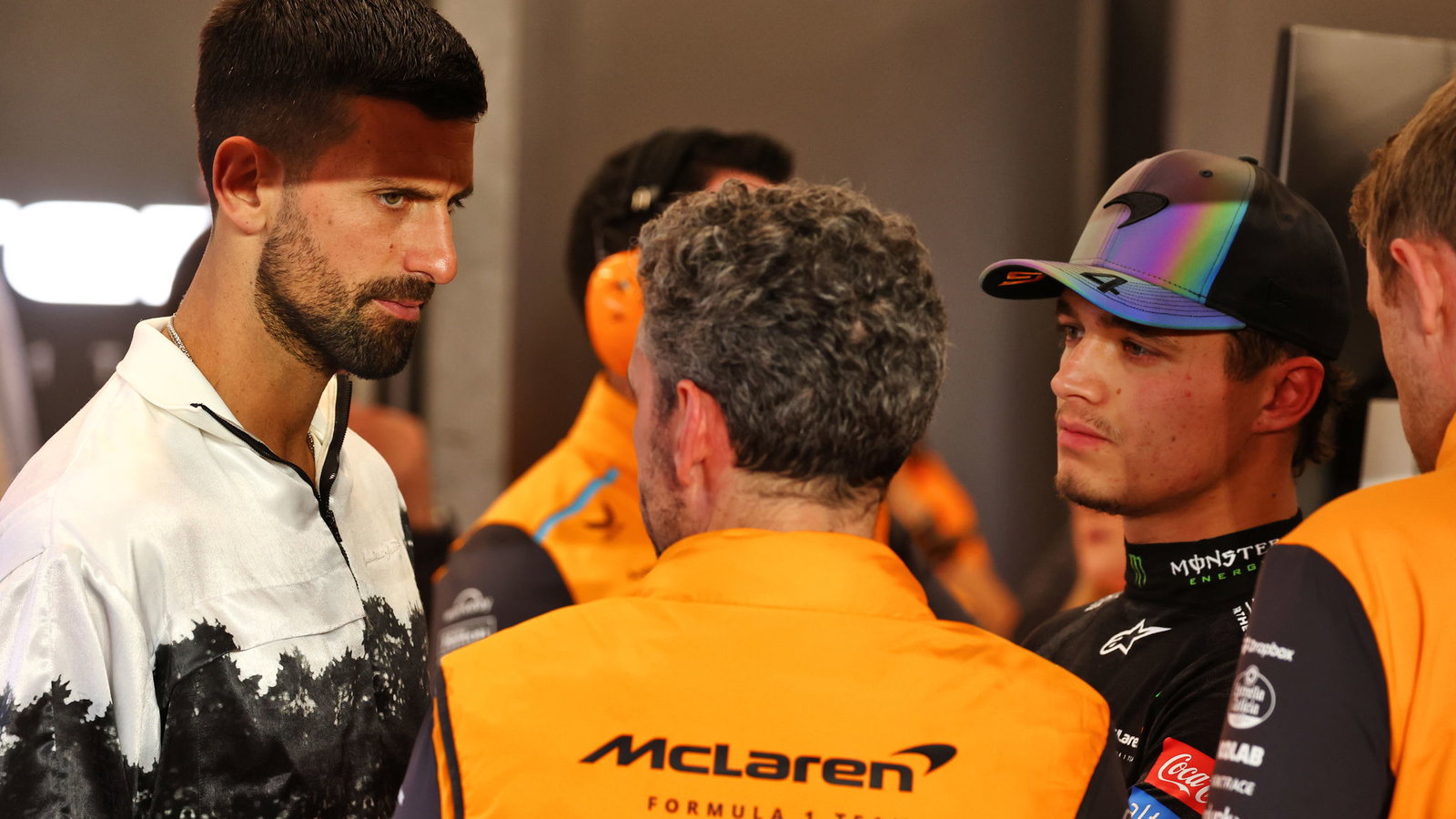 Novak Djokovic and McLaren