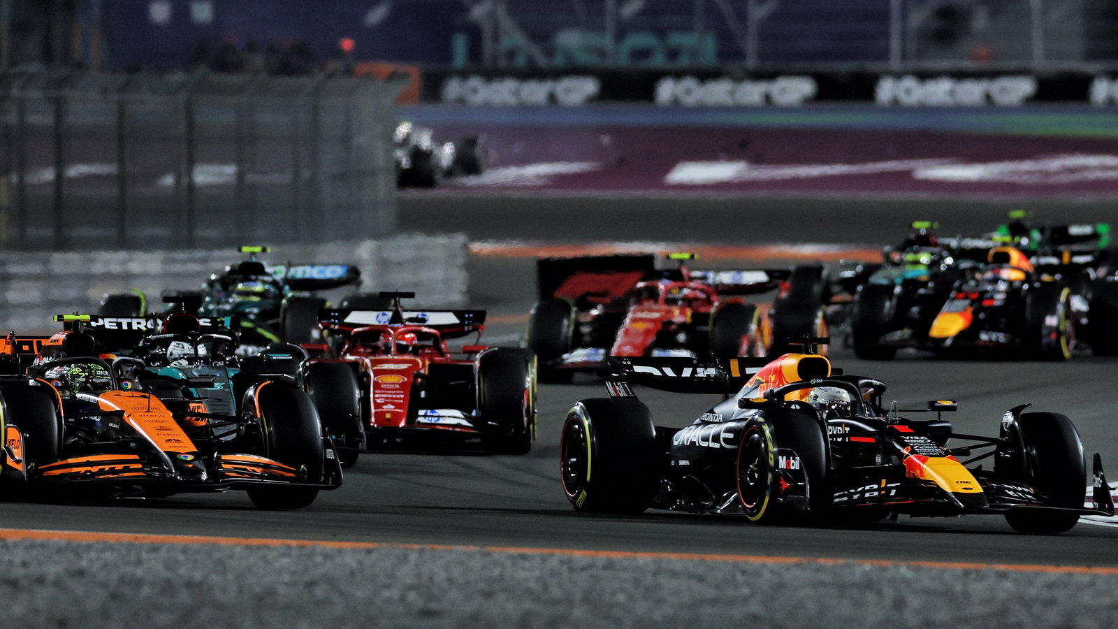 The start of the 2024 Qatar Grand Prix