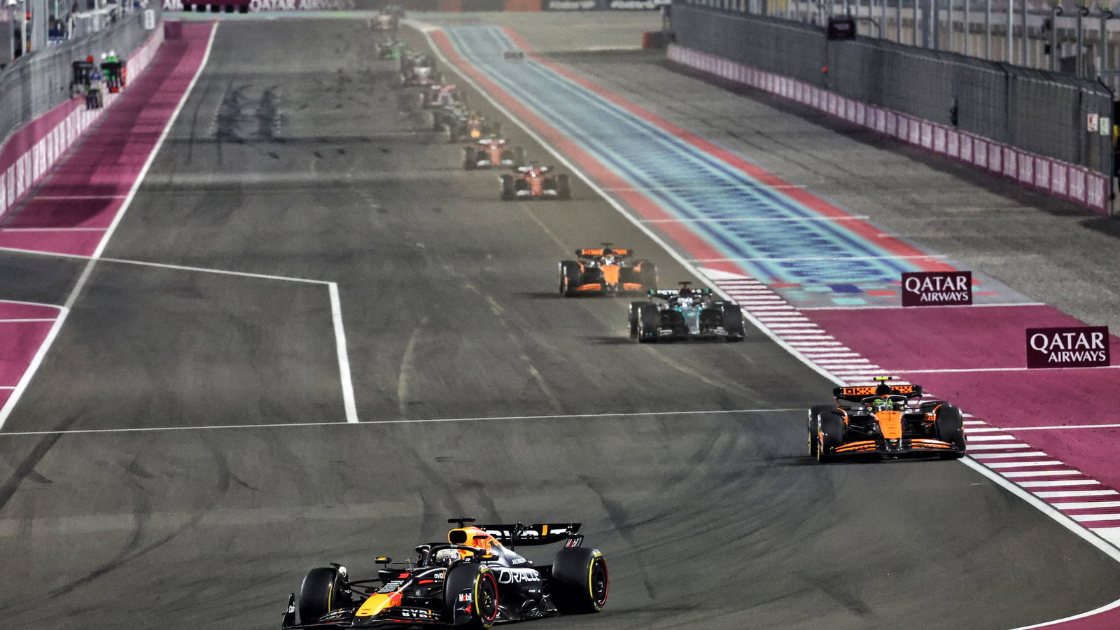 The start of the Qatar GP 