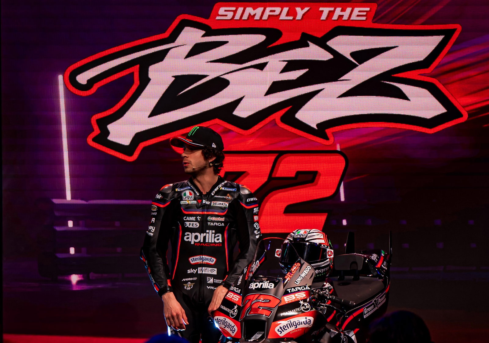 Marco Bezzecchi, Aprilia team launch