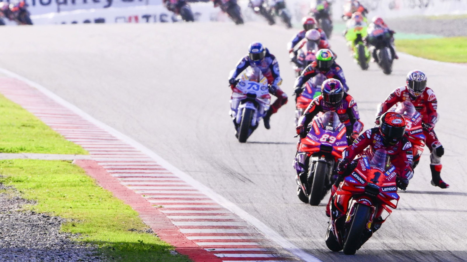 Ducatis lead 2024 Barcelona Sprint