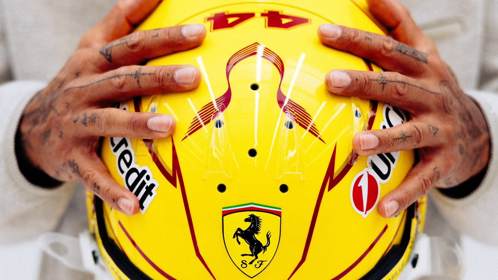 Lewis Hamilton's new helmet design