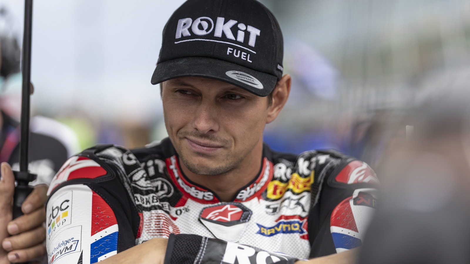 Michael van der Mark, 2024 French WorldSBK, grid. Credit: Gold and Goose