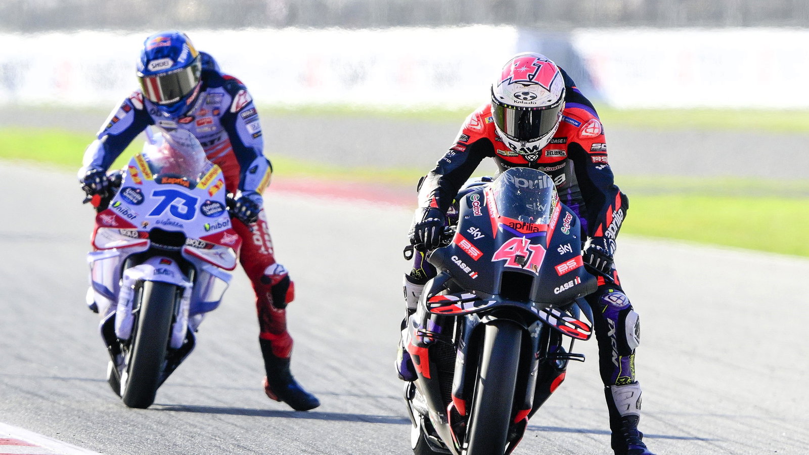 Aleix Espargaro, Alex Marquez, 2024 Barcelona MotoGP