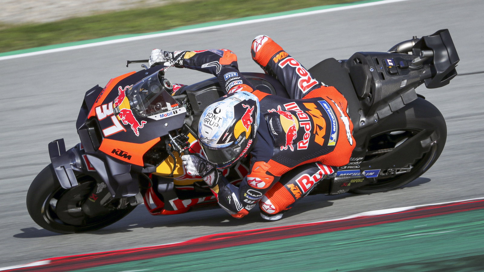 Pedro Acosta, KTM Factory racing, 2024 Barcelona MotoGP test