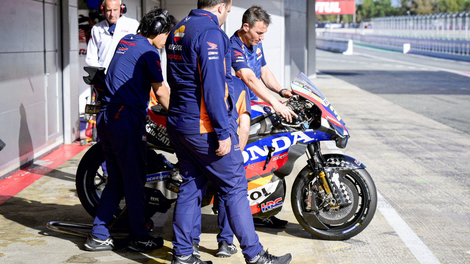 Honda, MotoGP Barcelona test 2024