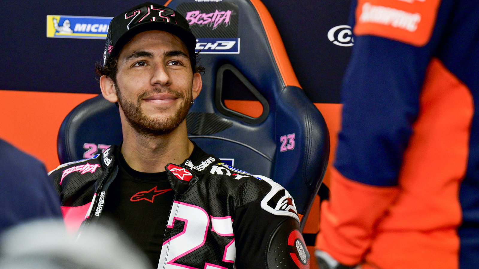 Enea Bastianini, Tech3 KTM, 2024 Barcelona MotoGP test