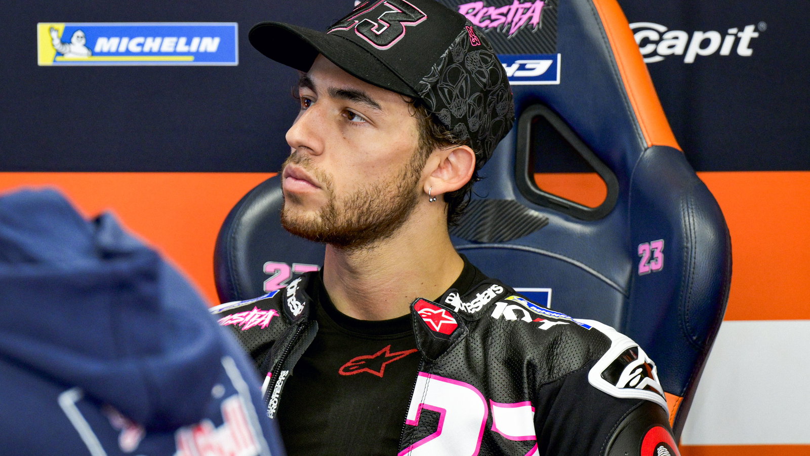 Enea Bastianini, Tech3 KTM, 2024 Barcelona MotoGP test