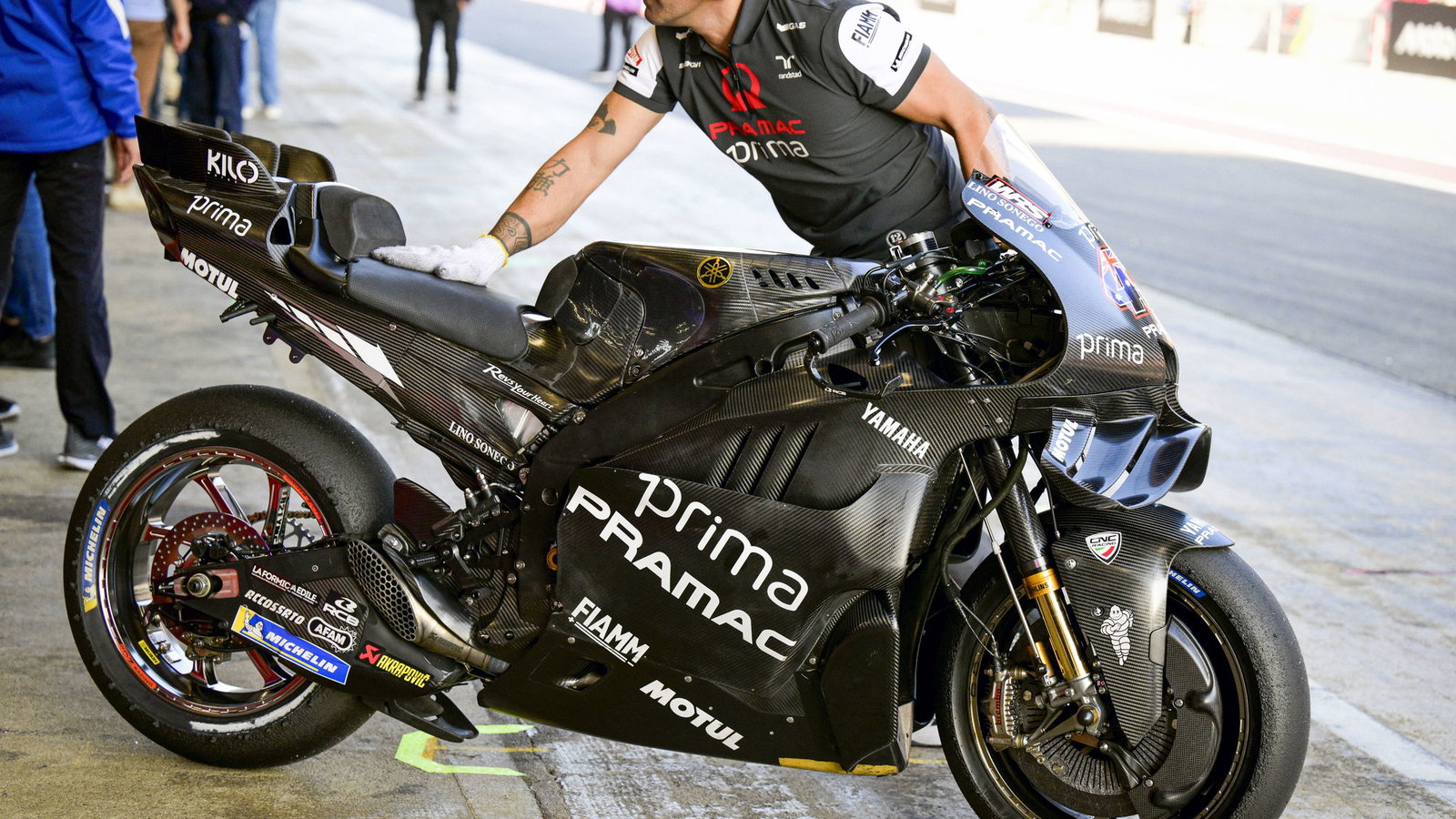 Yamaha MotoGP bike