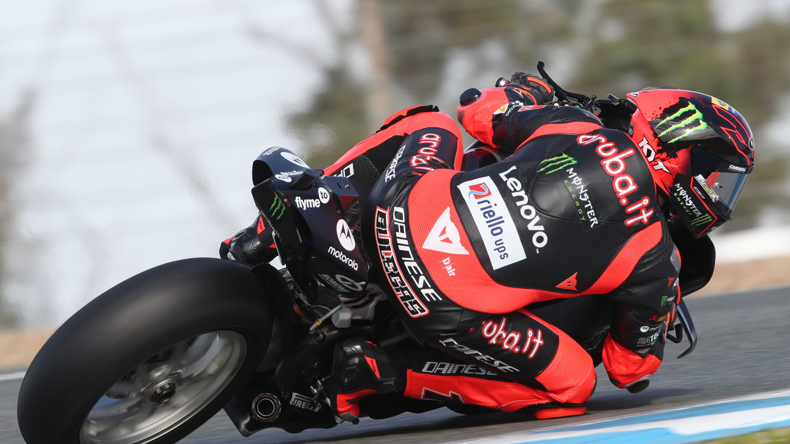 Nicolo Bulega, 2025 WorldSBK Jerez Test. Credit: Gold and Goose.