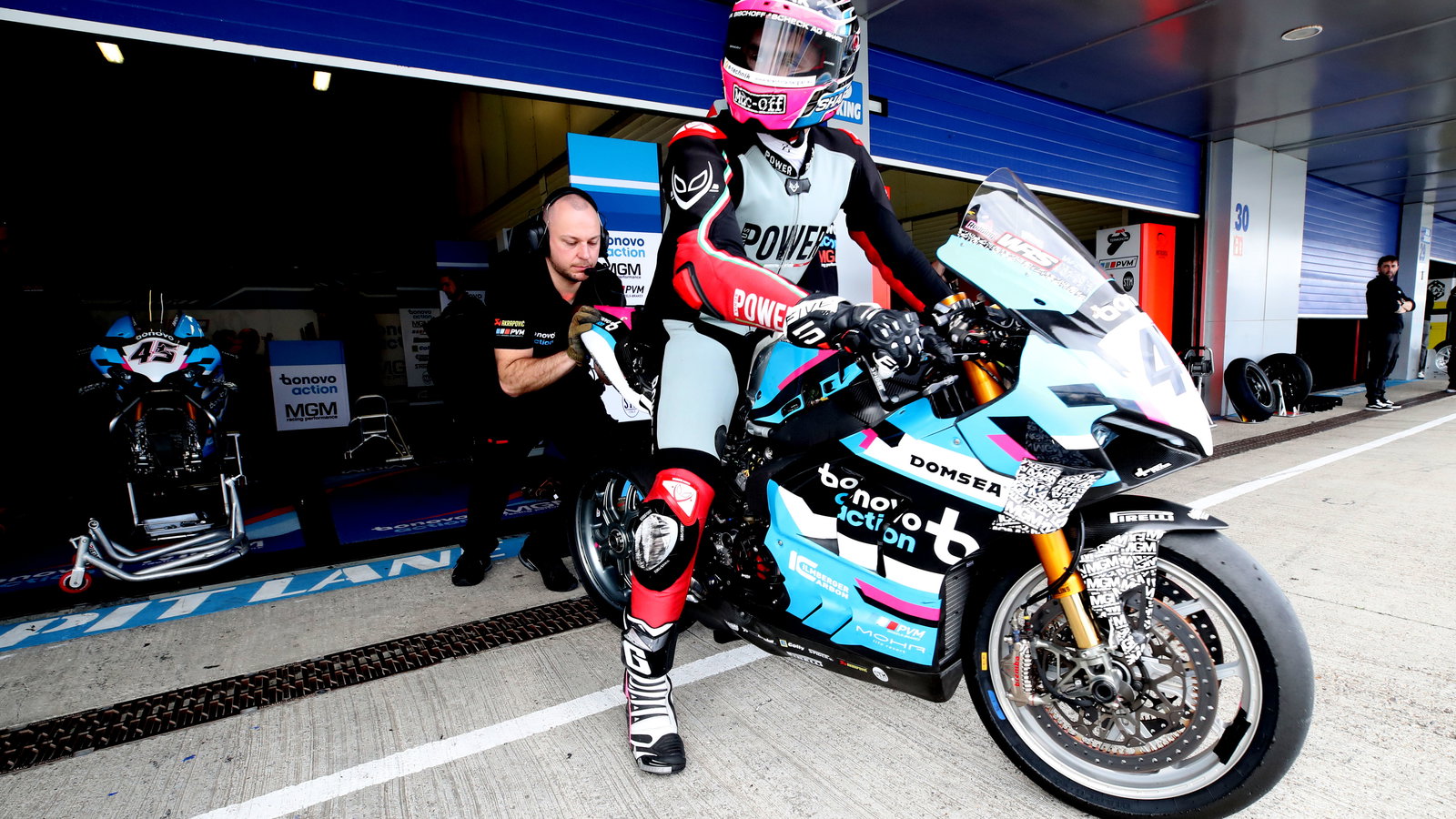 Scott Redding, 2025 WorldSBK Jerez Test. Credit: Gold and Goose.