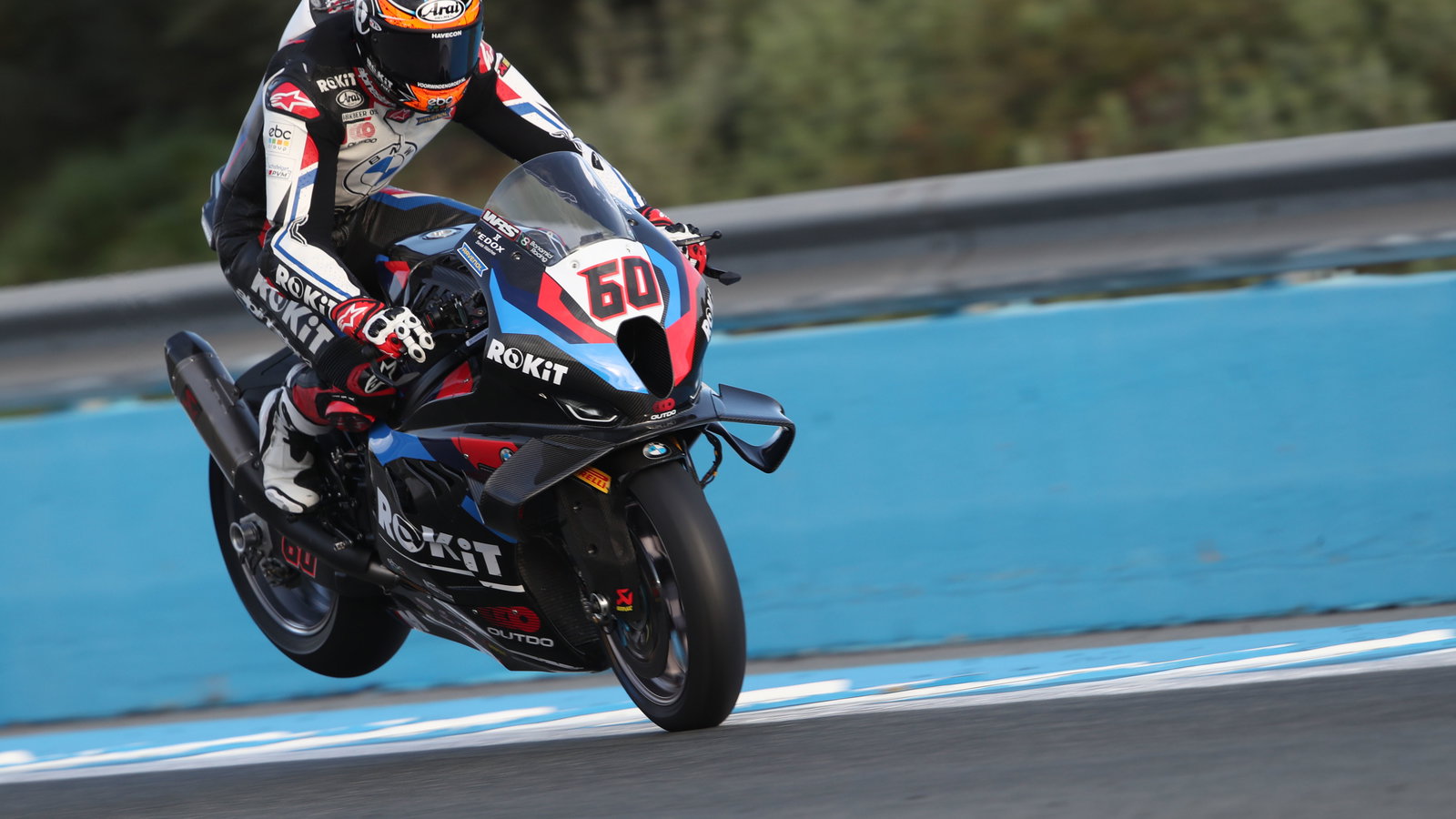 Michael van der Mark, 2025 WorldSBK Jerez Test. Credit: Gold and Goose.