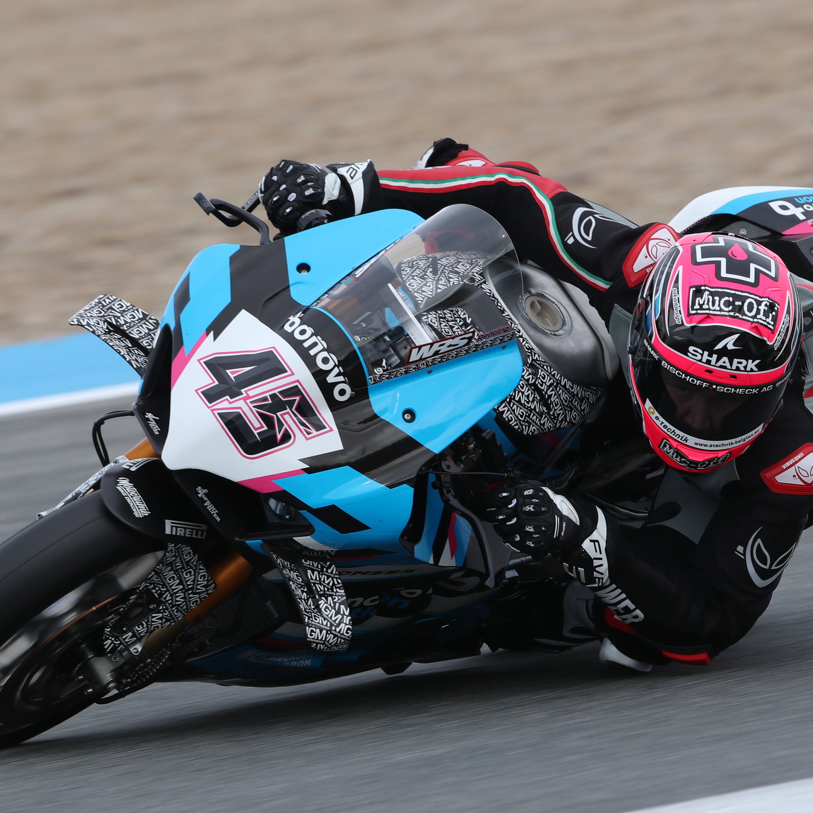 Scott Redding, 2025 WorldSBK Jerez Test. Credit: Gold and Goose.