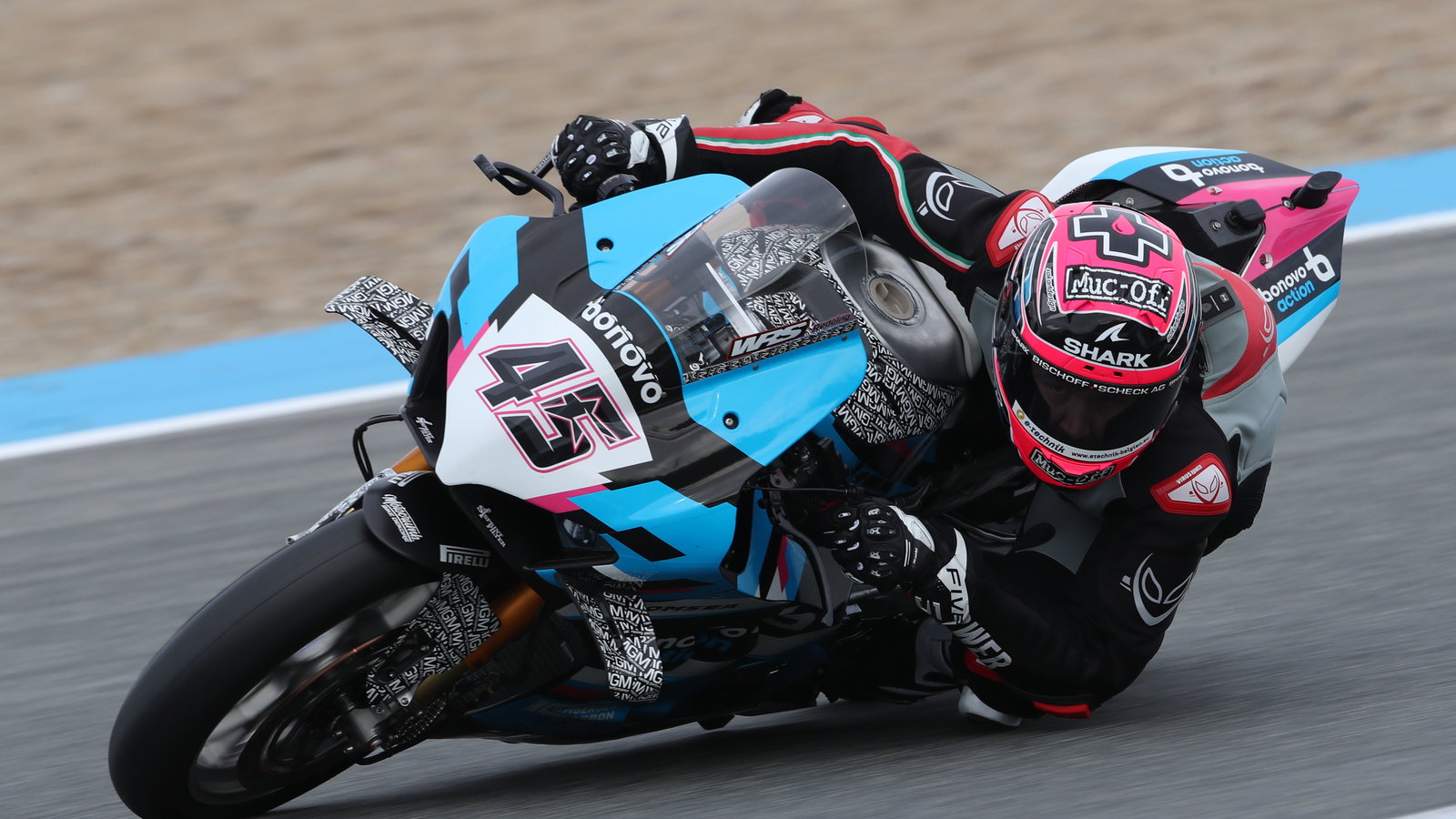 Scott Redding, 2025 WorldSBK Jerez Test. Credit: Gold and Goose.