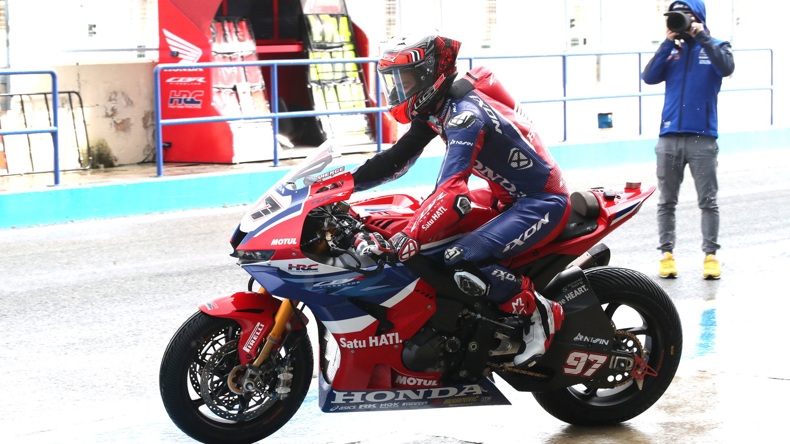 Xavi Vierge, 2025 Jerez WorldSBK Test. Credit: Gold and Goose.