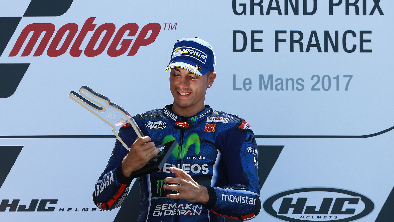 Maverick Vinales, Yamaha Factory Racing, 2017 French MotoGP