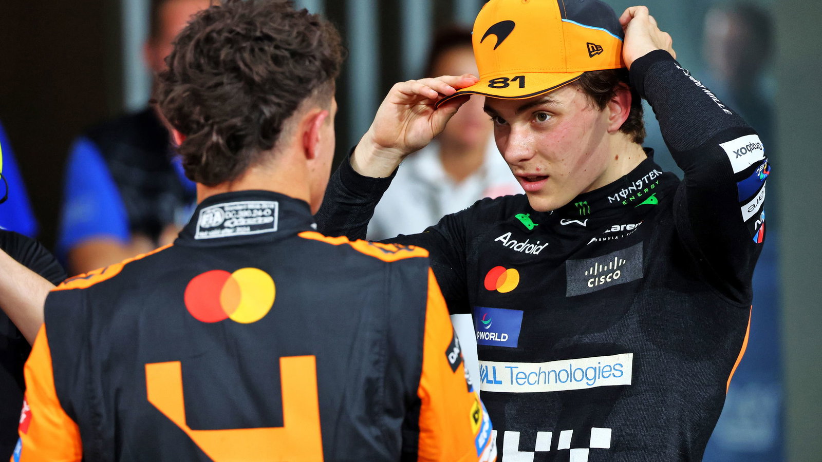 Oscar Piastri and Lando Norris 