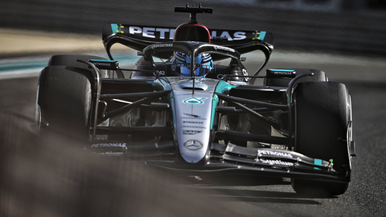 Mercedes' W15 car won four races in 2024