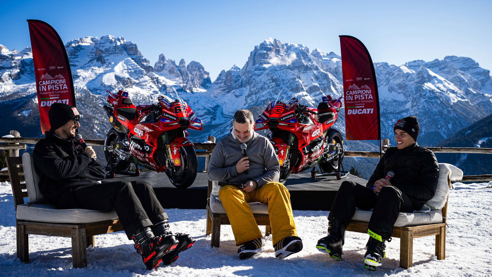 Marc Marquez, Francesco Bagnaia, Ducati 2025 MotoGP launch